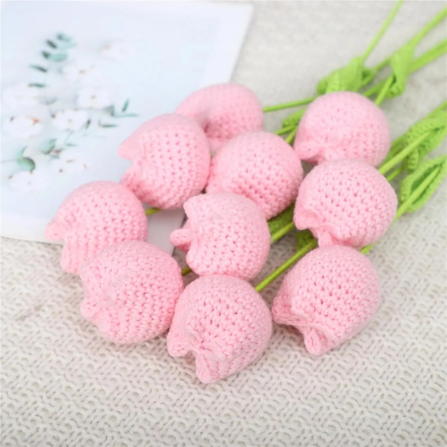 Handmade Crochet Tulip Bouquet | Perfect Gift for Any Occasion