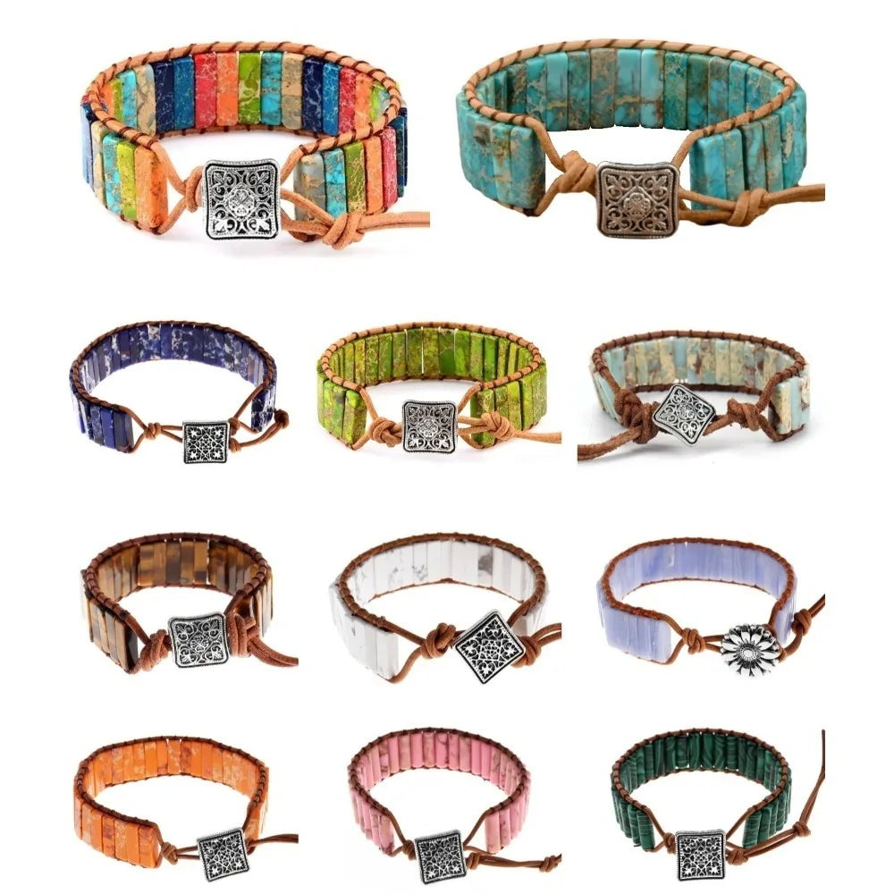 Colorful Adjustable Braided Bracelet | Bohemian Charm Jewelry