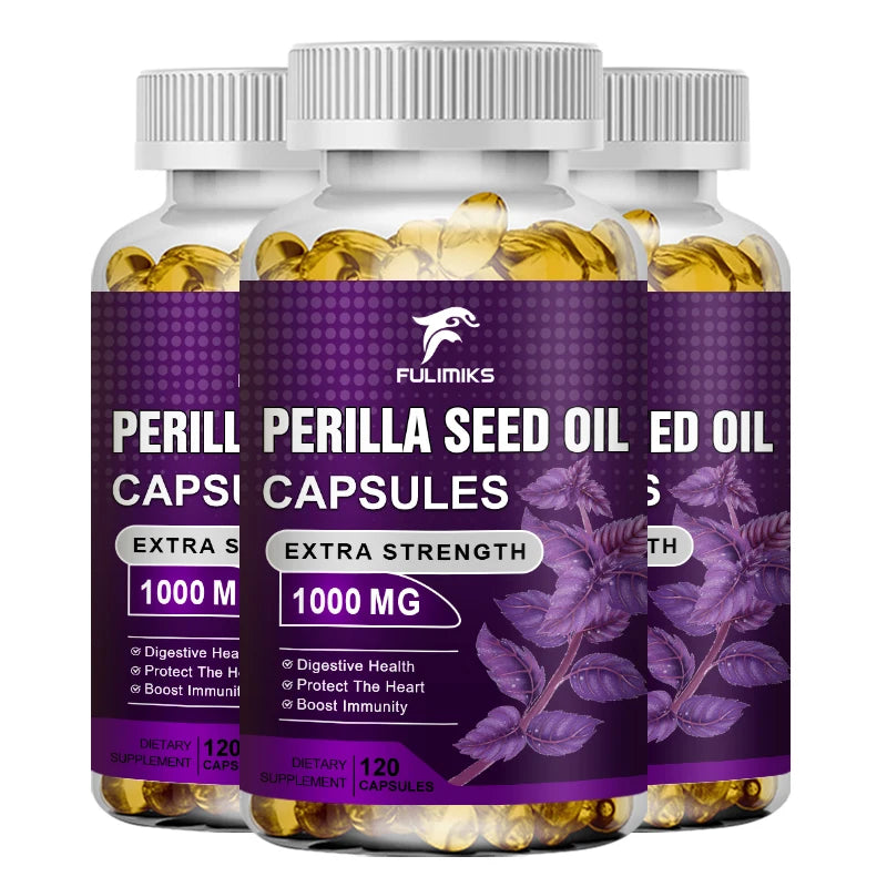 Perilla Seed Oil Capsules | Natural Allergy Relief & Immune Support