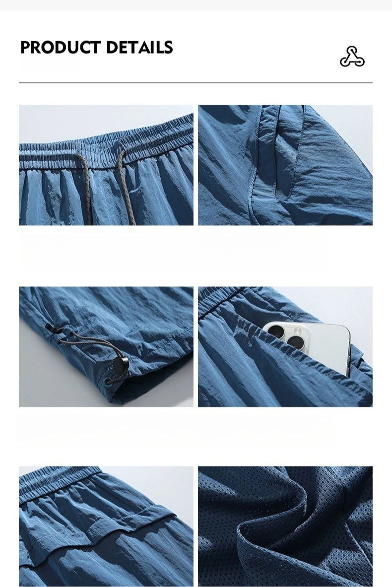 Outdoor 3-Proof Lightweight Cargo Trousers | Breathable Hiking Pants