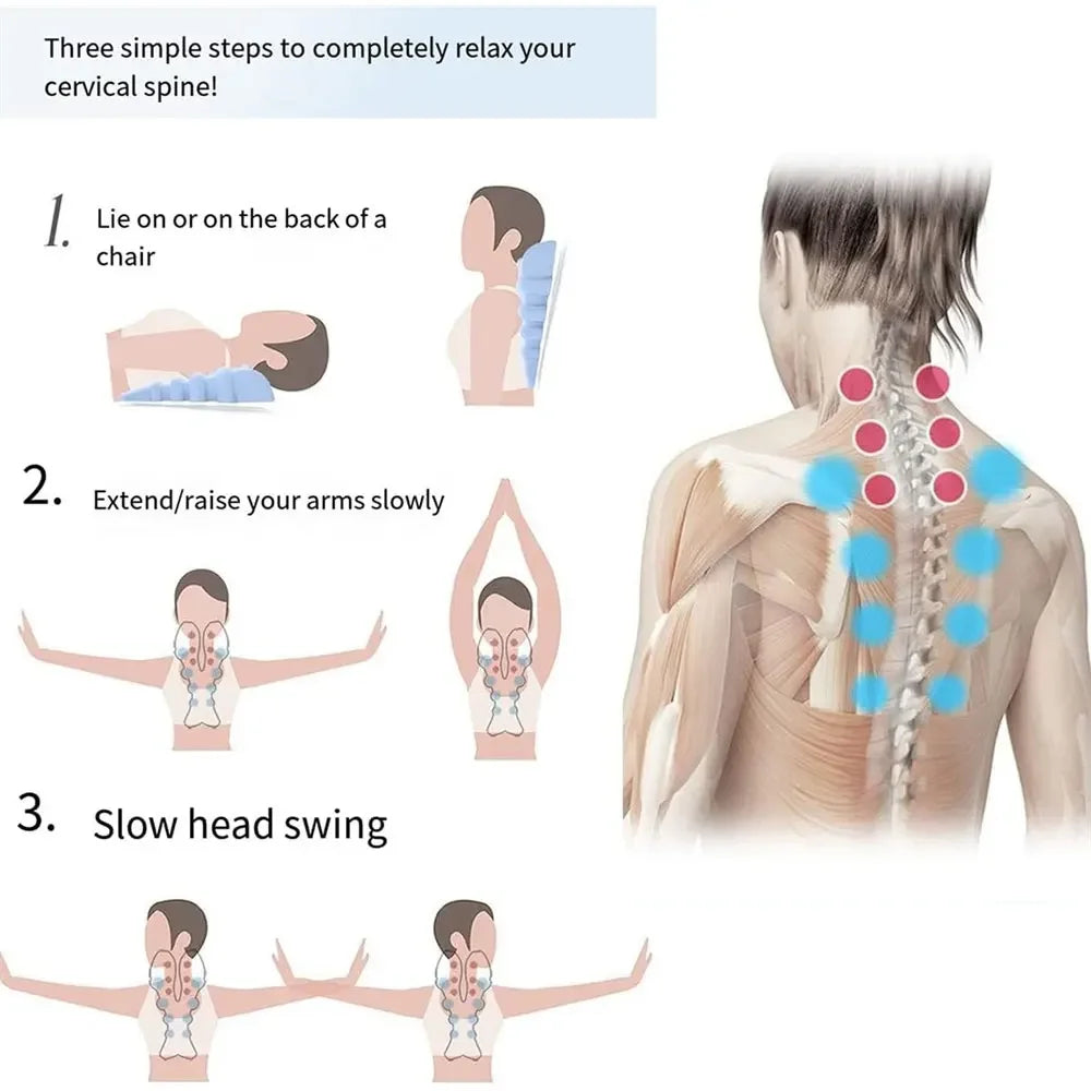 Cervical Traction Device | Neck Stretcher for Pain Relief