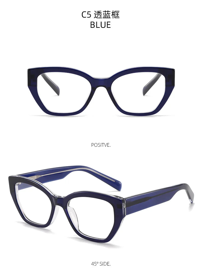 Stylish Cat Eye Reading Glasses | Anti-Blue Light Eyewear