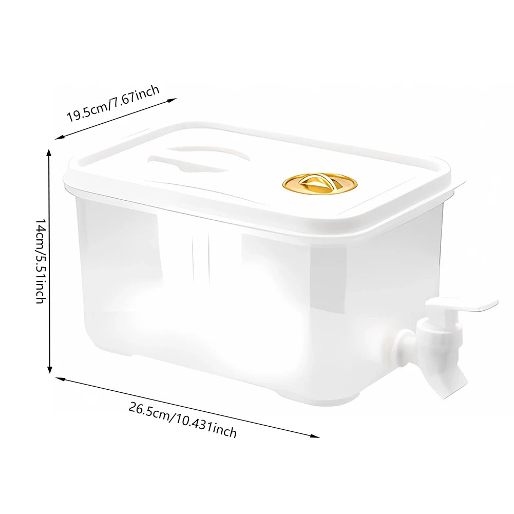 5L Cold Water Kettle with Faucet | Portable Juice Dispenser