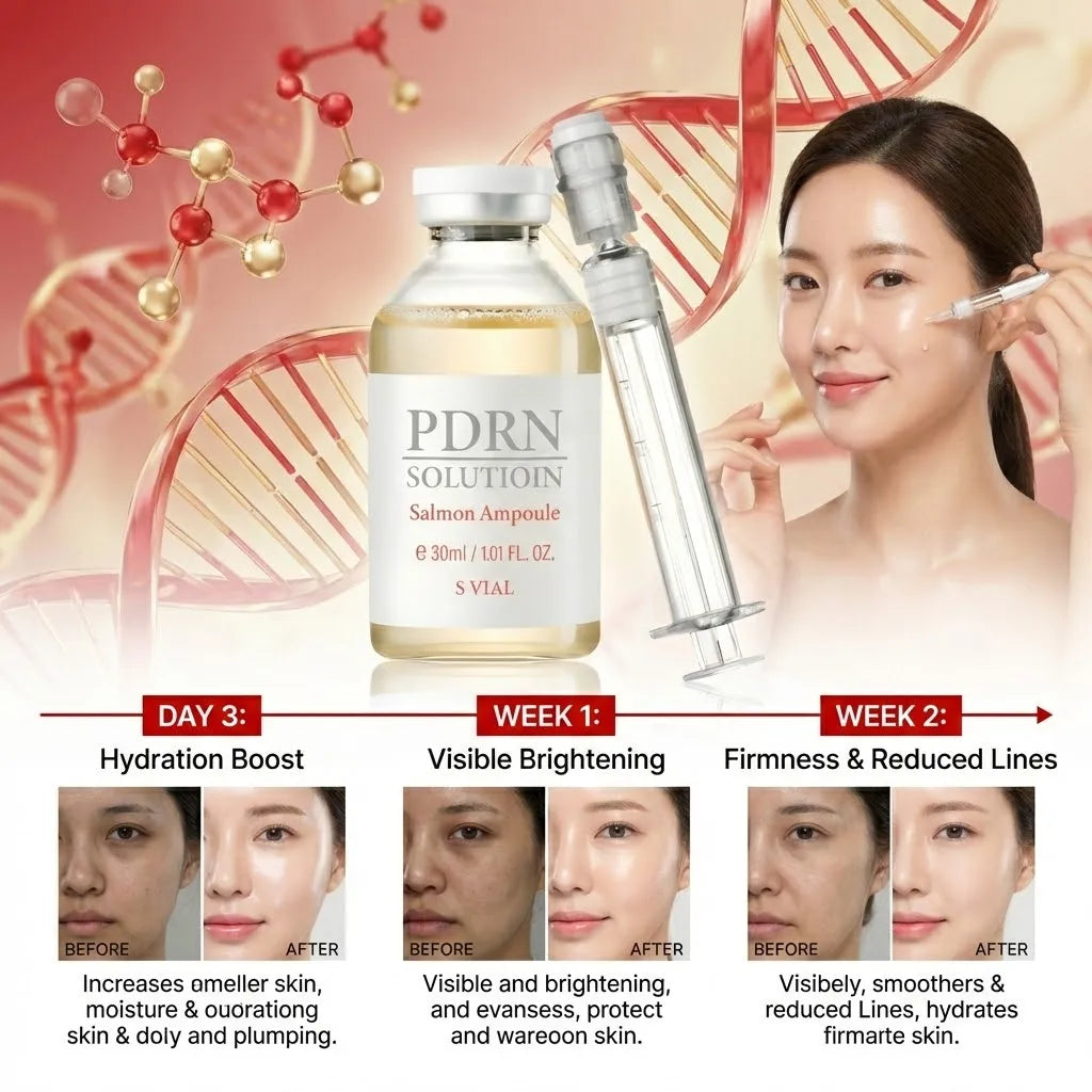 Advanced Skincare Salmon DNA Serum | Deep Repair & Brighten Essence