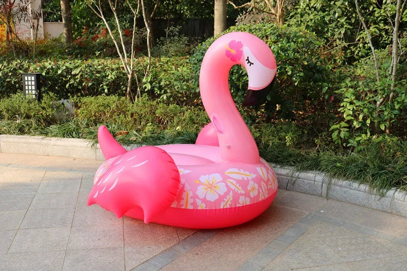 Inflatable Flamingo Lounge Chair | Summer Pool Float Water Toy