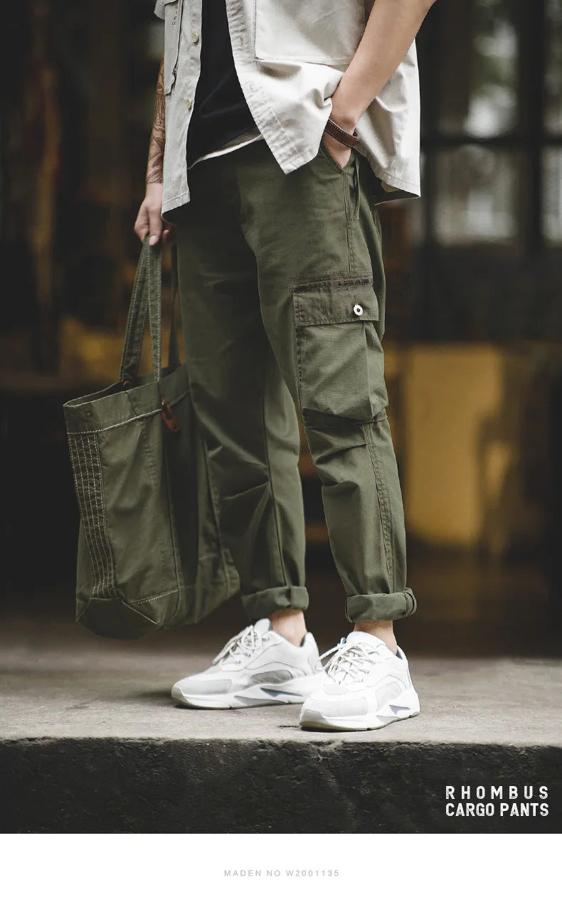 Men's Tactical Cargo Pants | Breathable Multi-Pocket Trousers