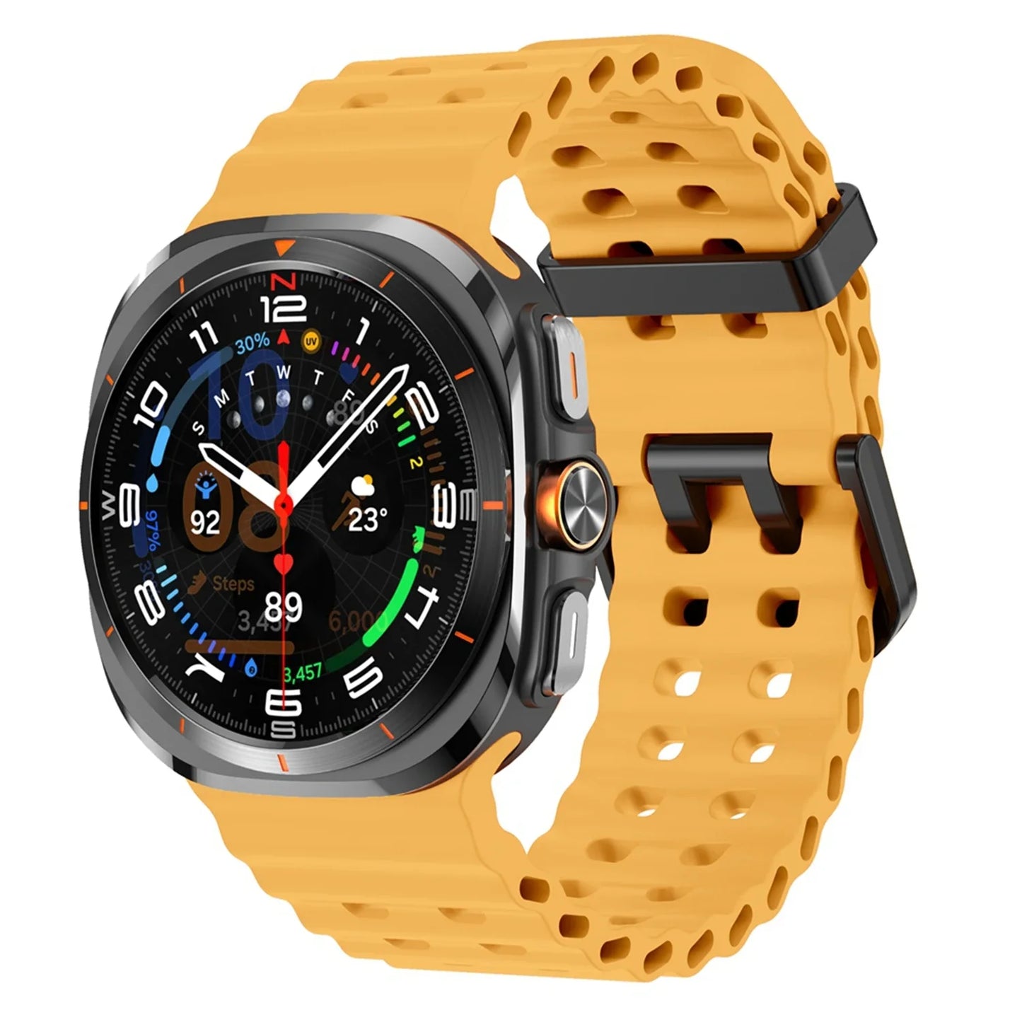 Silicone Watch Strap for Galaxy Watch Ultra 47mm | Comfortable & Stylish