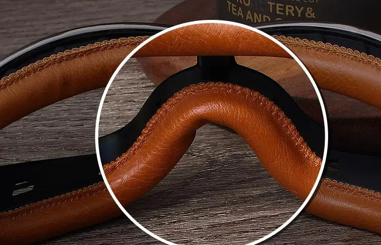 Retro Windproof Motorcycle Glasses | Foldable Sunglasses