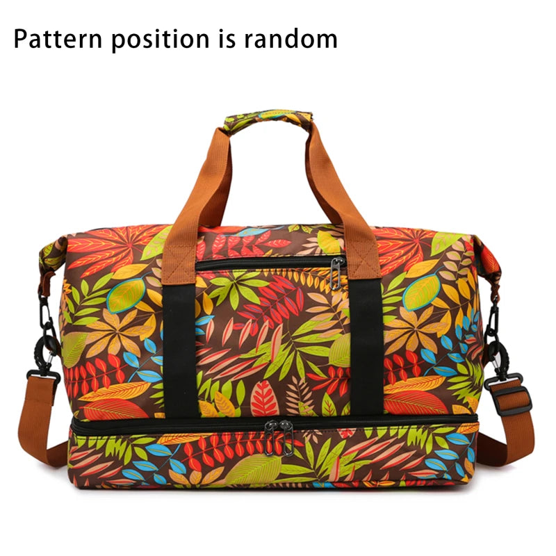 Large-Capacity Travel Bag | Waterproof Sports Fitness Luggage