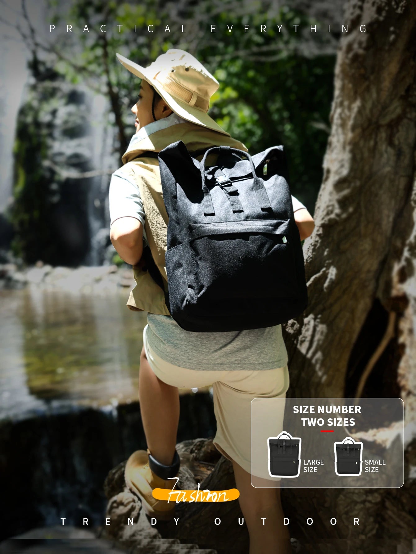 Trendy Forest Cool Backpack | Spacious & Stylish Unisex Design