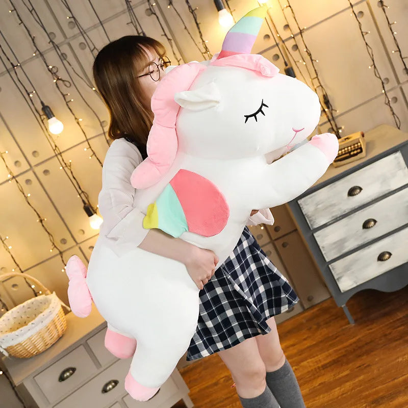 Kawaii Giant Unicorn Plush Toy | Soft Stuffed Animal for Kids