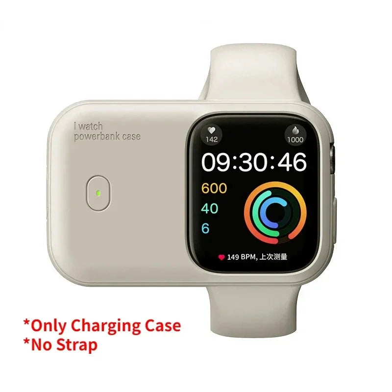 Portable Smart Watch Wireless Charger | 1200mAh Power Bank