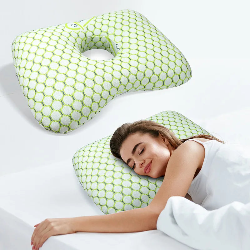 Ice Cooling Double-Layer Sleeping Pillow | Multifunctional Neck Support