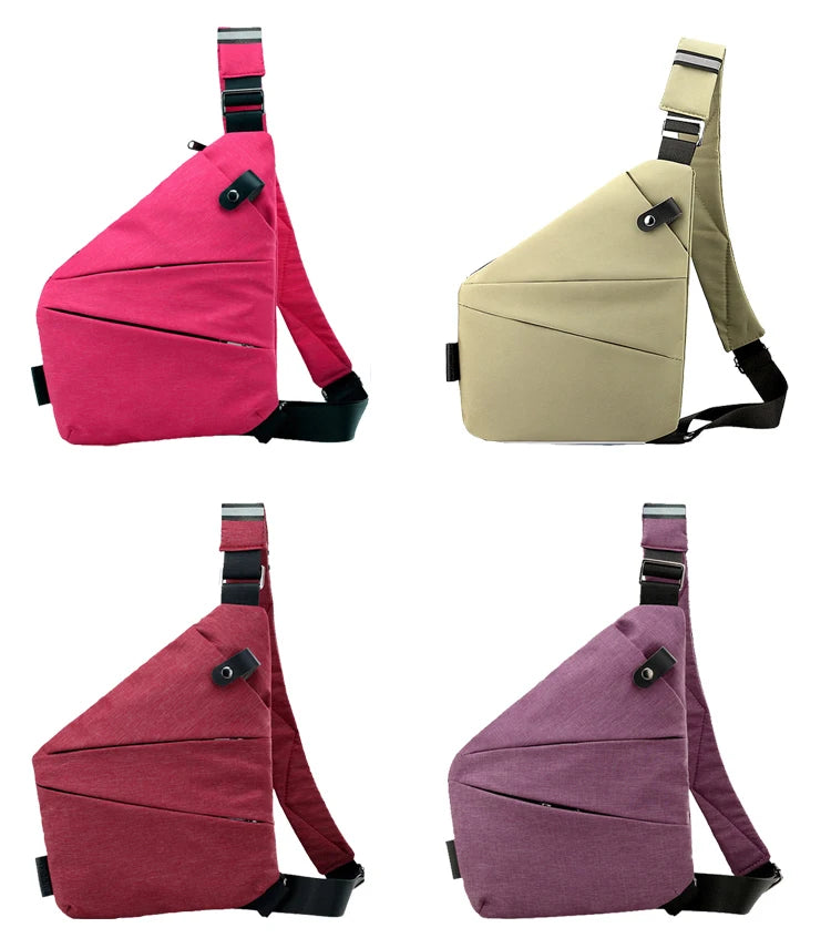 Large Capacity Tactical Chest Bag | Multi-Pocket Shoulder Bag