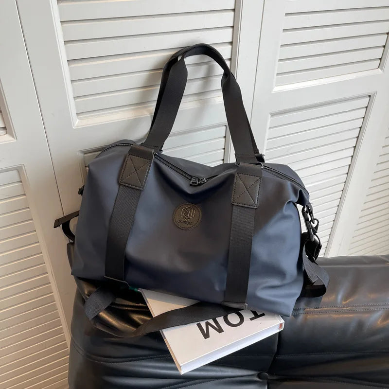 Men's Large Capacity Travel Duffel Bag | Durable Nylon Sports Tote