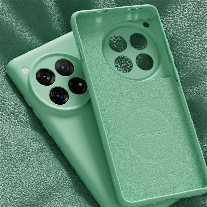 Luxury Shockproof Liquid Silicone Case for OnePlus Devices