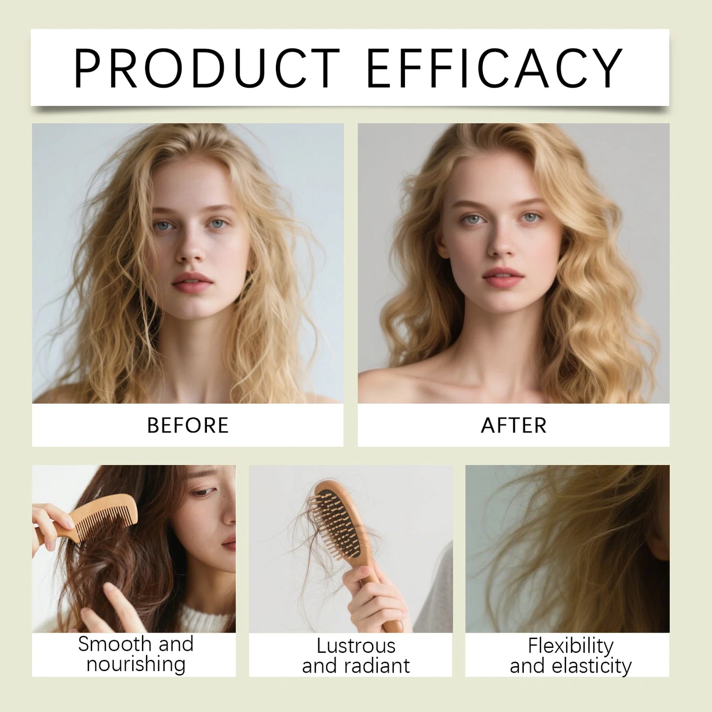 Collagen Ginger Hair Mask for Frizz Control & Deep Conditioning