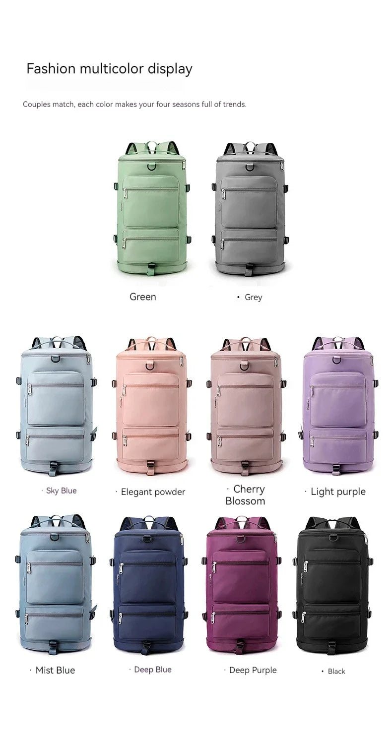 Versatile Outdoor Travel Backpack for Fitness & Leisure Activities