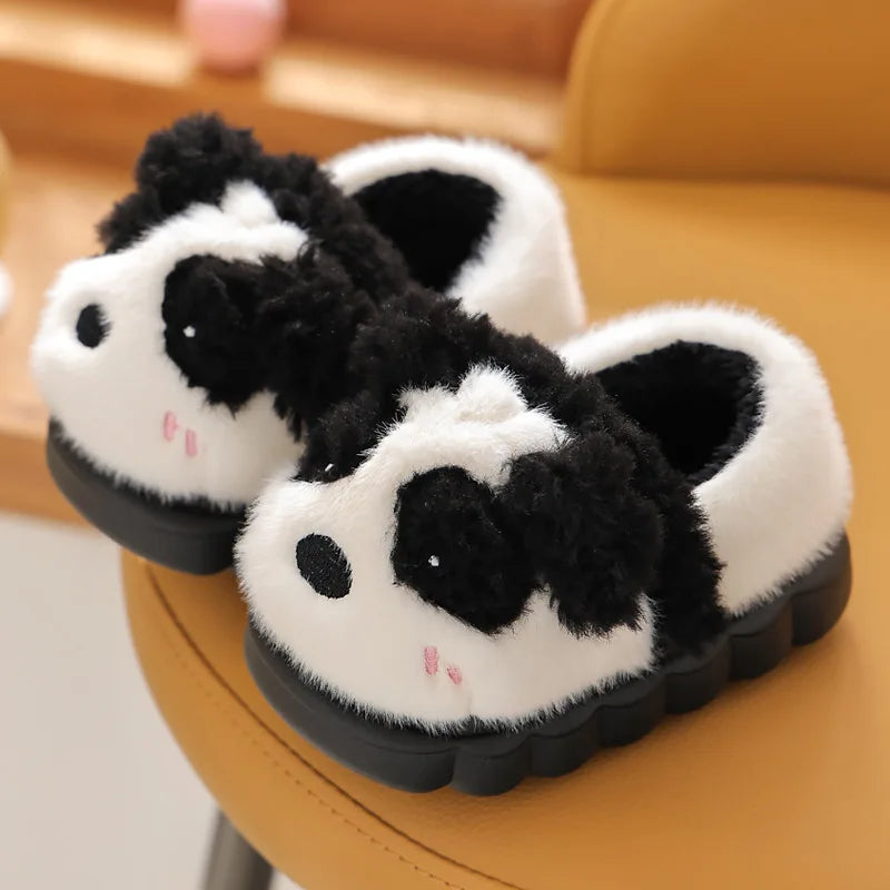 Unisex Cute Animal Plush Slippers | Cozy Memory Foam Slides