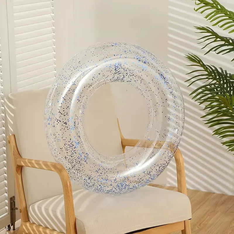 Summer Inflatable Transparent Swimming Ring | Fun for All Ages