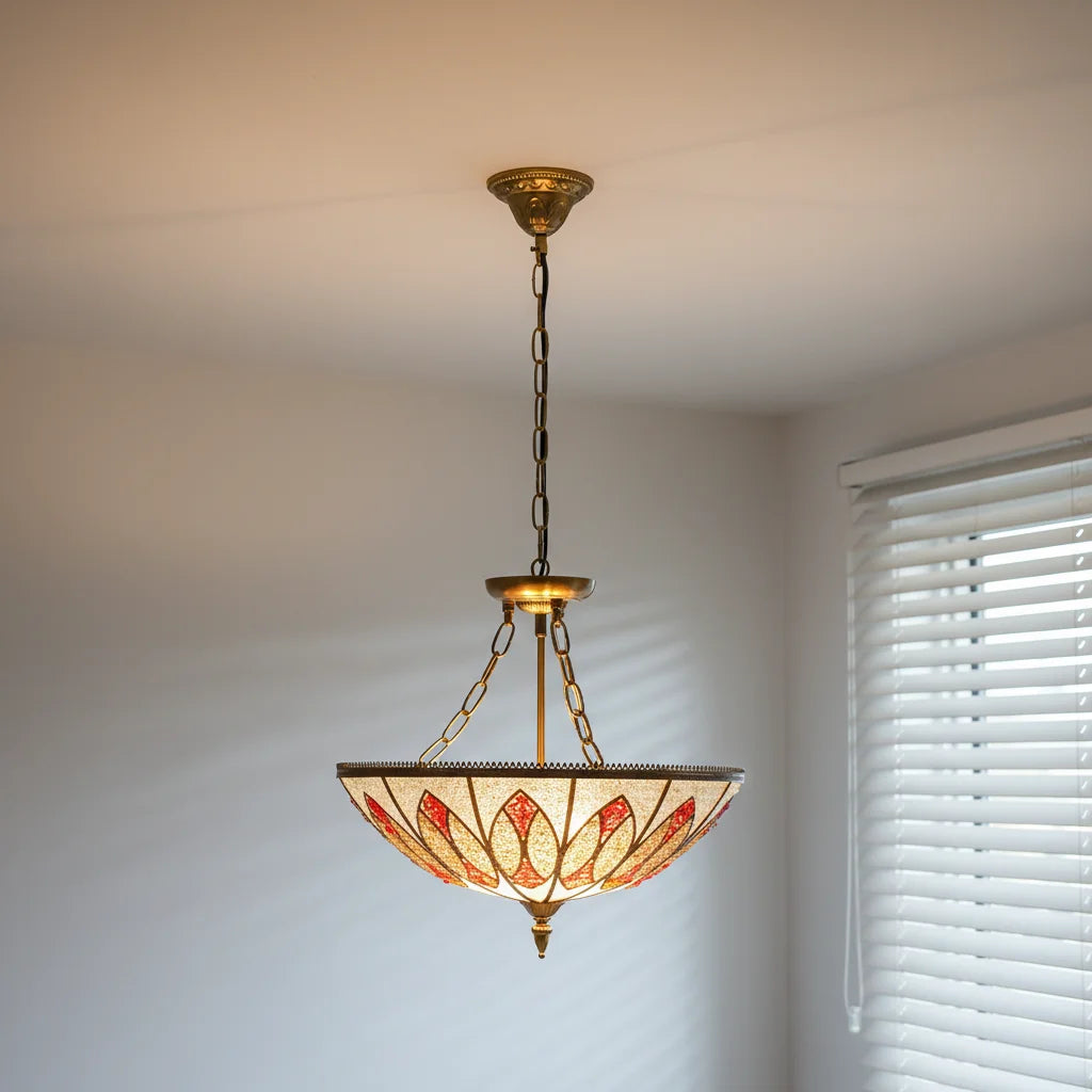 Modern Gold Pendant Light | 3-Light E26 Ceiling Lamp for Dining