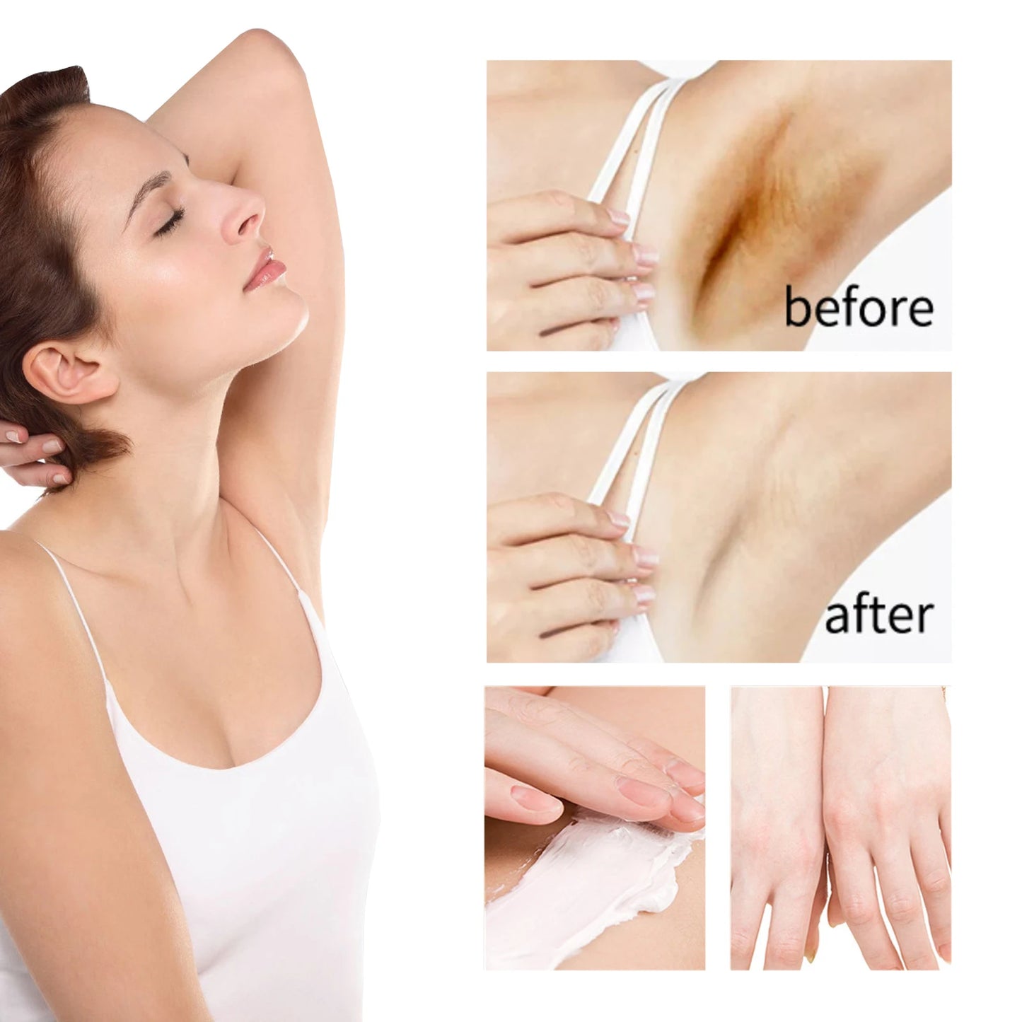 Brightening Cream for Intimate Areas | Moisturizing Skin Care Lotion