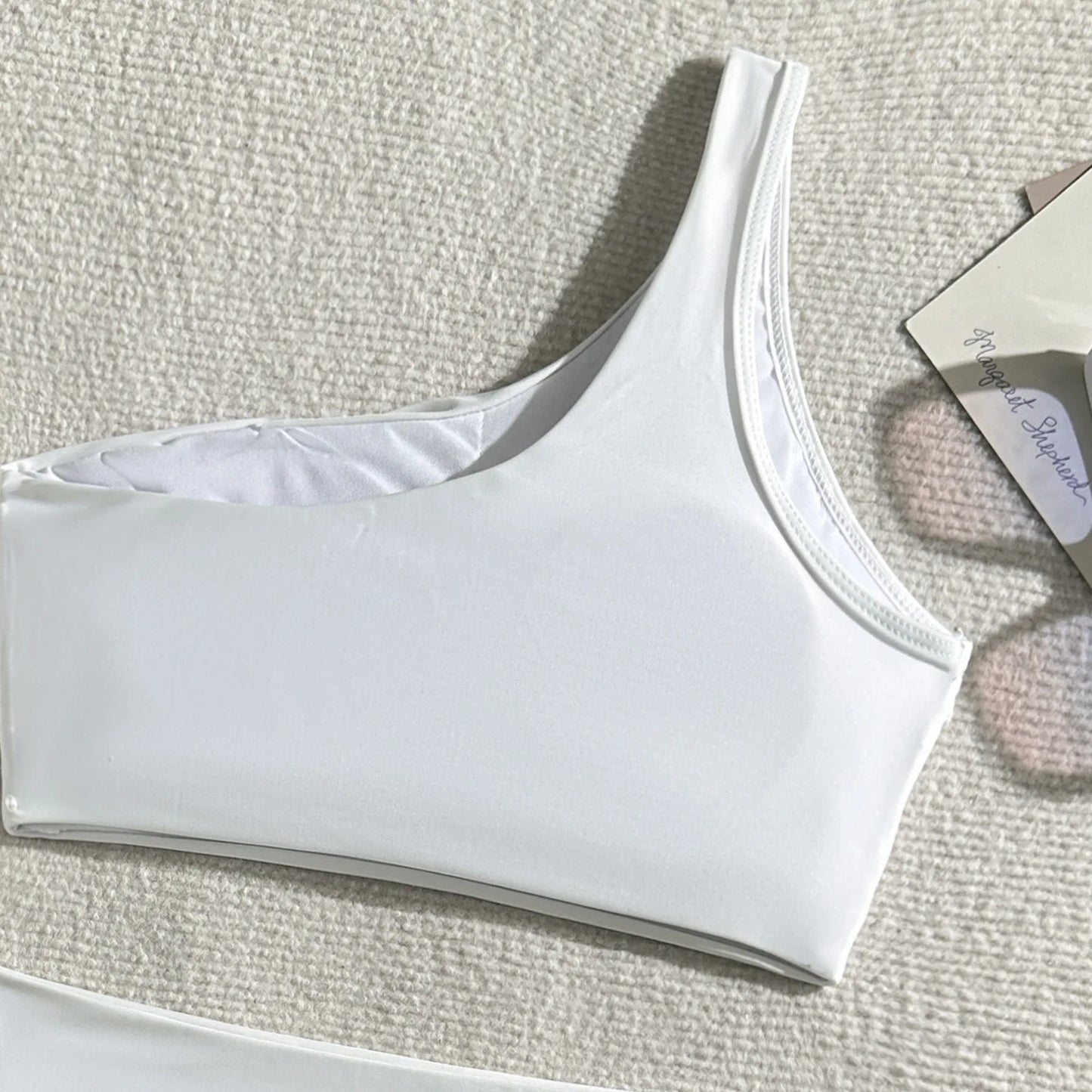 Elegant Women's White Bikinis | Stylish Beach Swimwear Set