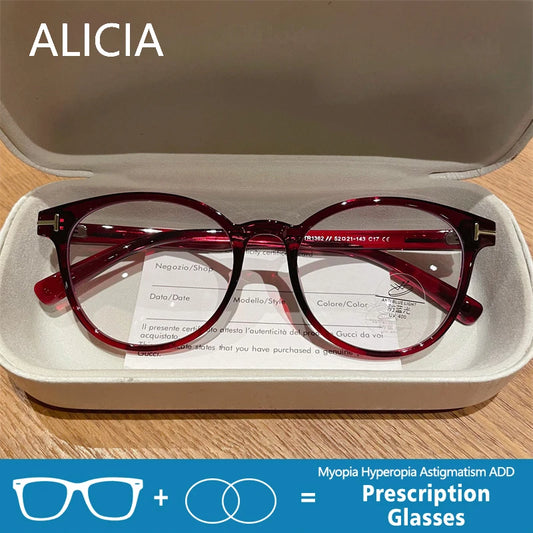 Stylish Cat Eye Glasses for Women | Progressive Anti Blue Light Specs