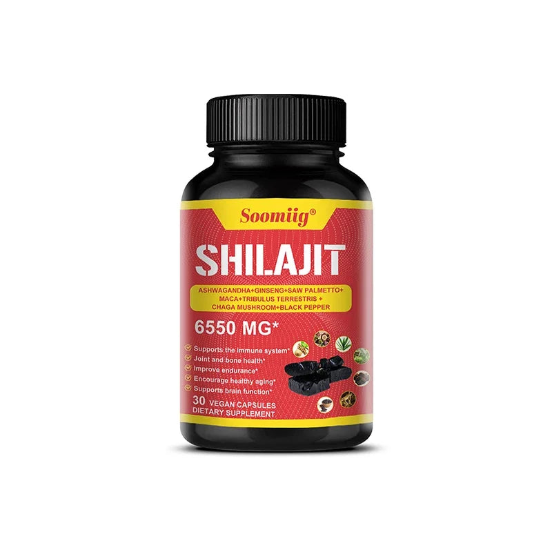 Pure Himalayan Shilajit Capsules | Support Healthy Aging & Recovery