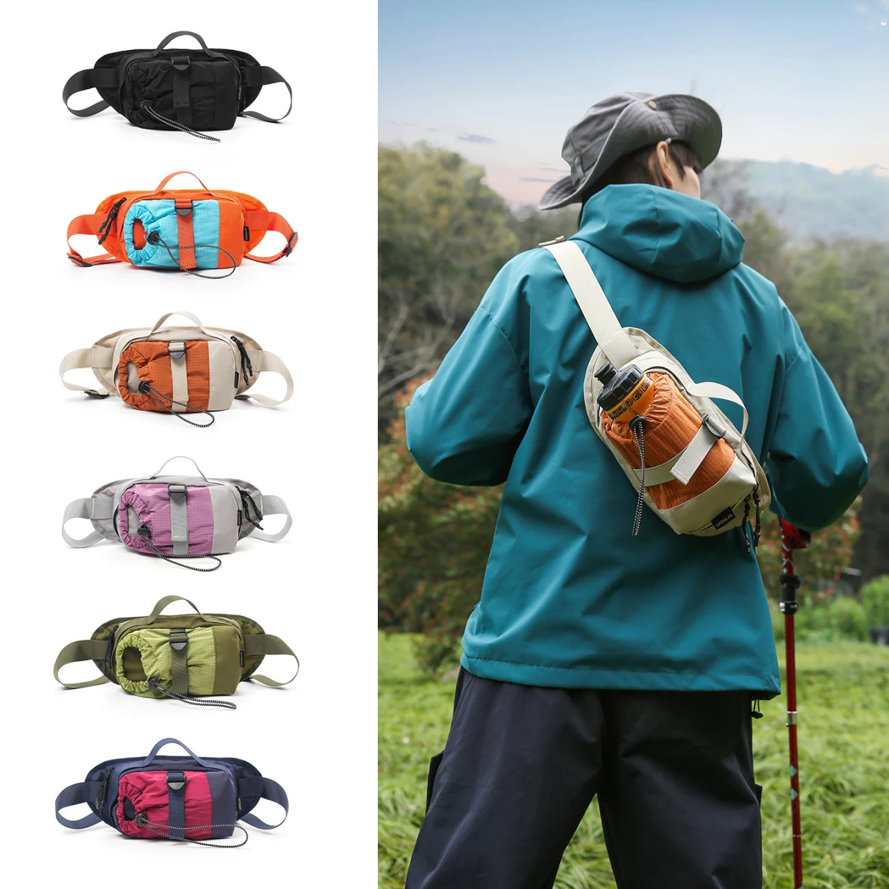 Unisex Crossbody Bag – Minimalist Design for Hiking & Climbing