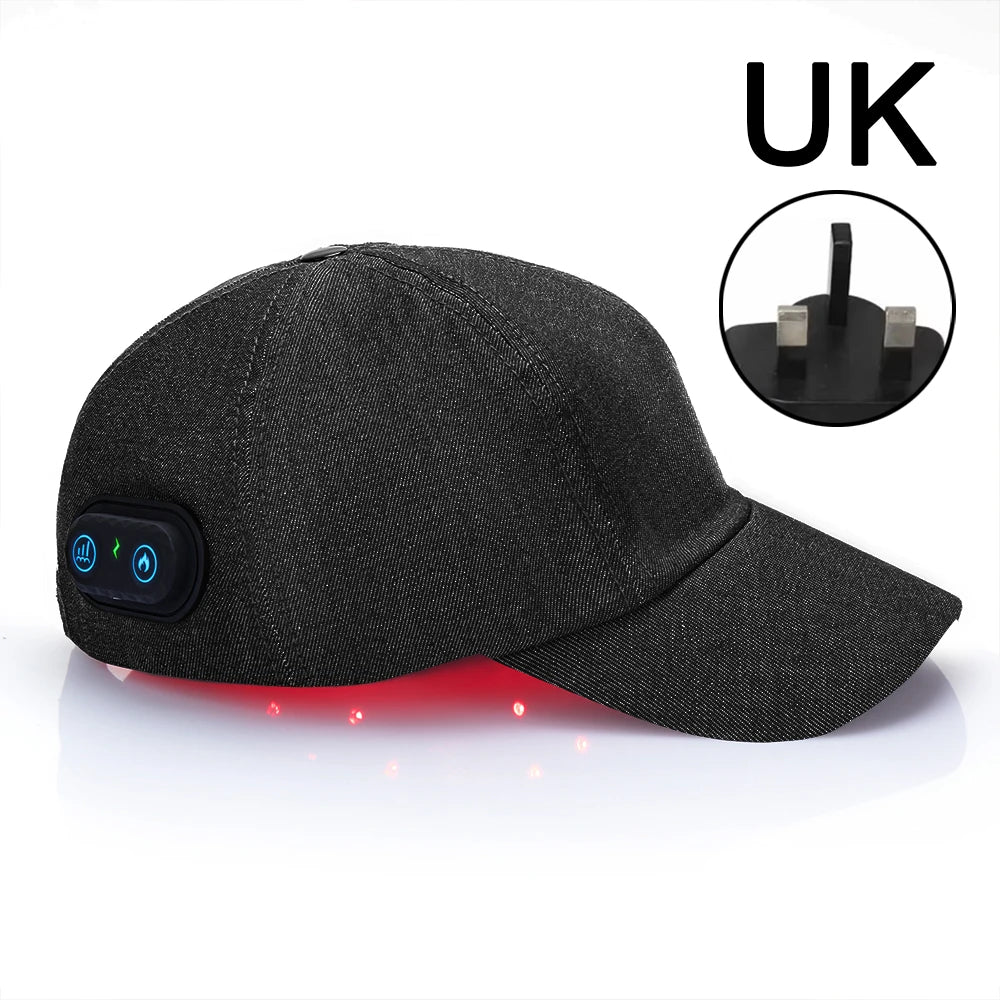 Infrared LED Hair Growth Cap | Red Light Therapy for Regrowth