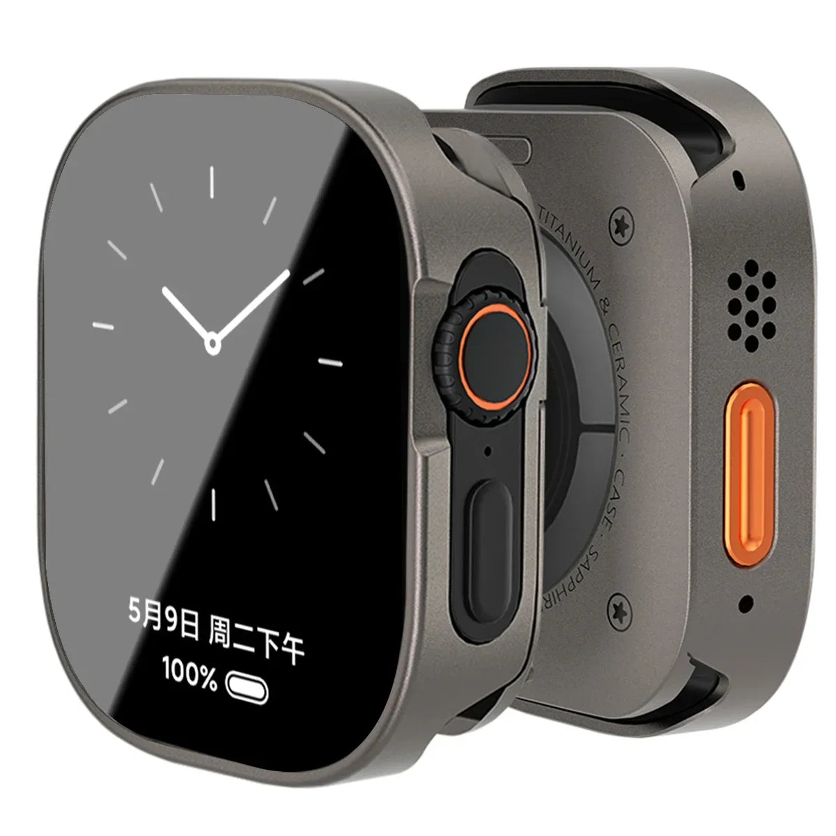 Waterproof Aluminum Alloy Case for Smartwatches | Full Coverage Protection