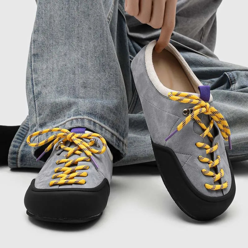 Men's Suede Sandals | Retro Stylish Slingback Walking Shoes