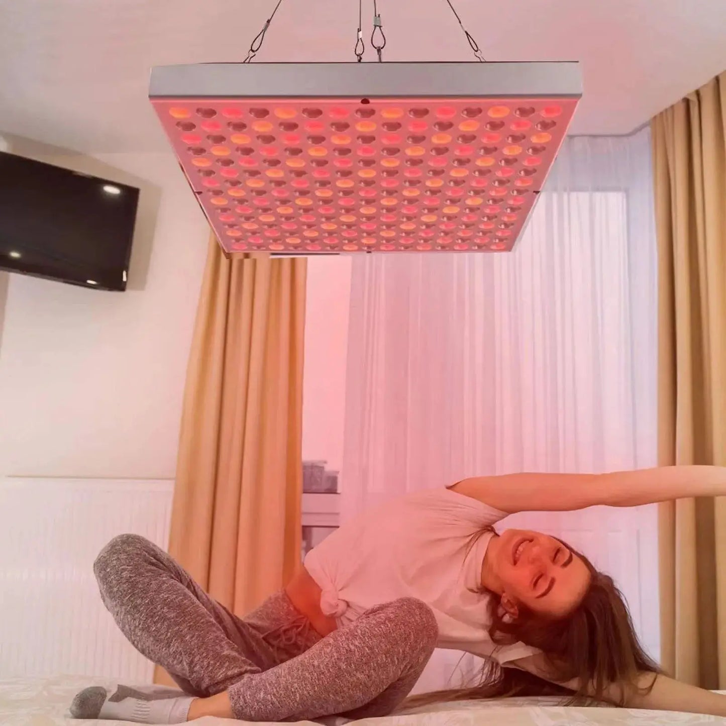 Red & Near Infrared LED Beauty Panel | Home Physiotherapy Lamp
