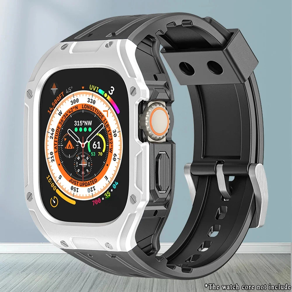 TPU Case and Sport Rubber Strap for 49mm Smartwatch | Durable & Stylish