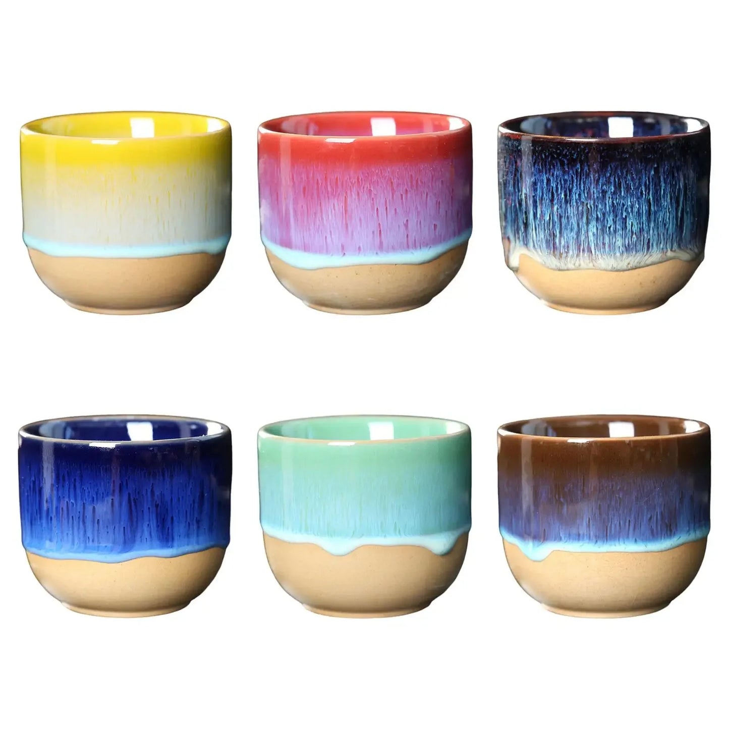 Ceramic Tea Cups Set for Traditional Kung Fu Tea Experience