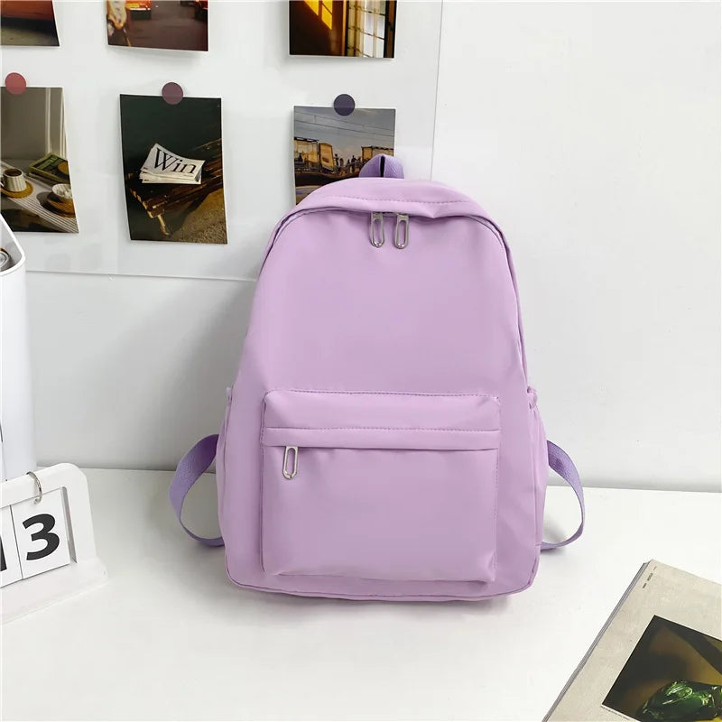 Stylish Large Capacity Backpack for Teen Girls | Minimalist School Bag