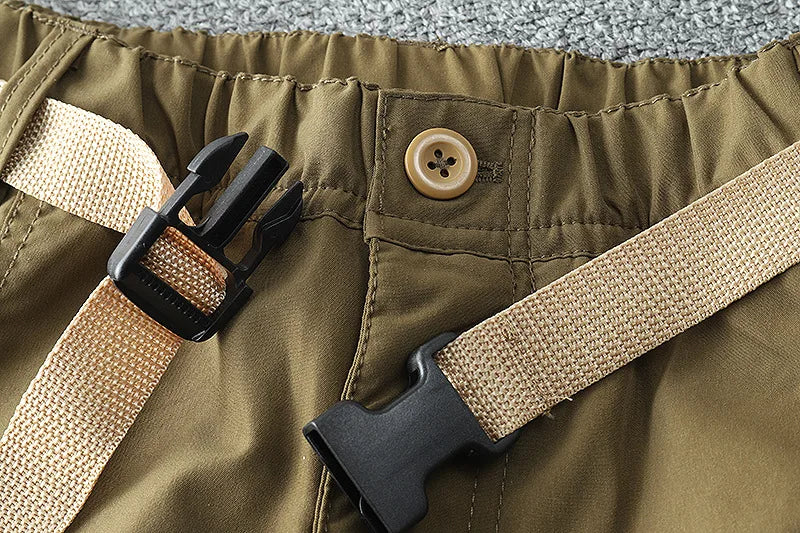 Waterproof Windproof Fleece-Lined Outdoor Pants for Men