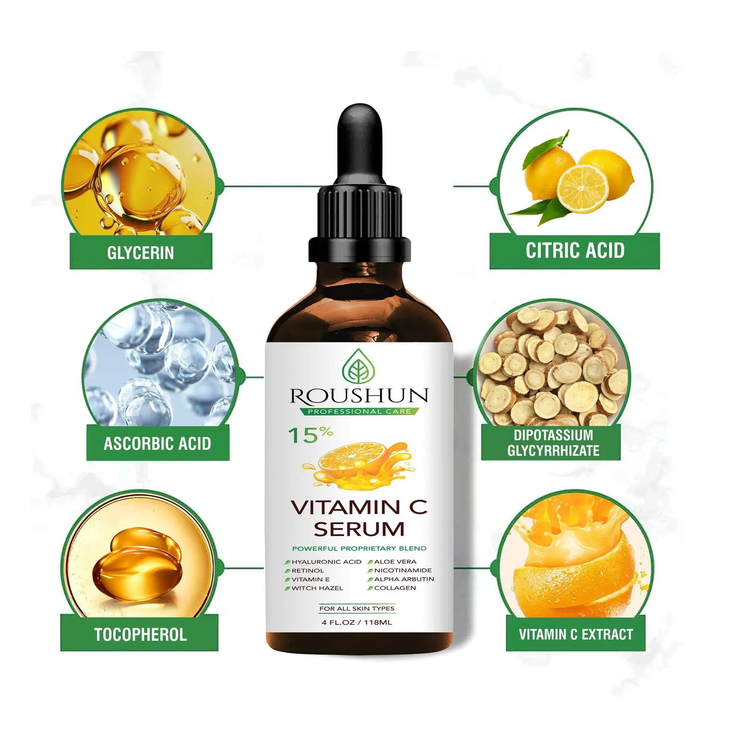 Hydrating Vitamin C Serum | Moisturizing Essence for All Skin Types