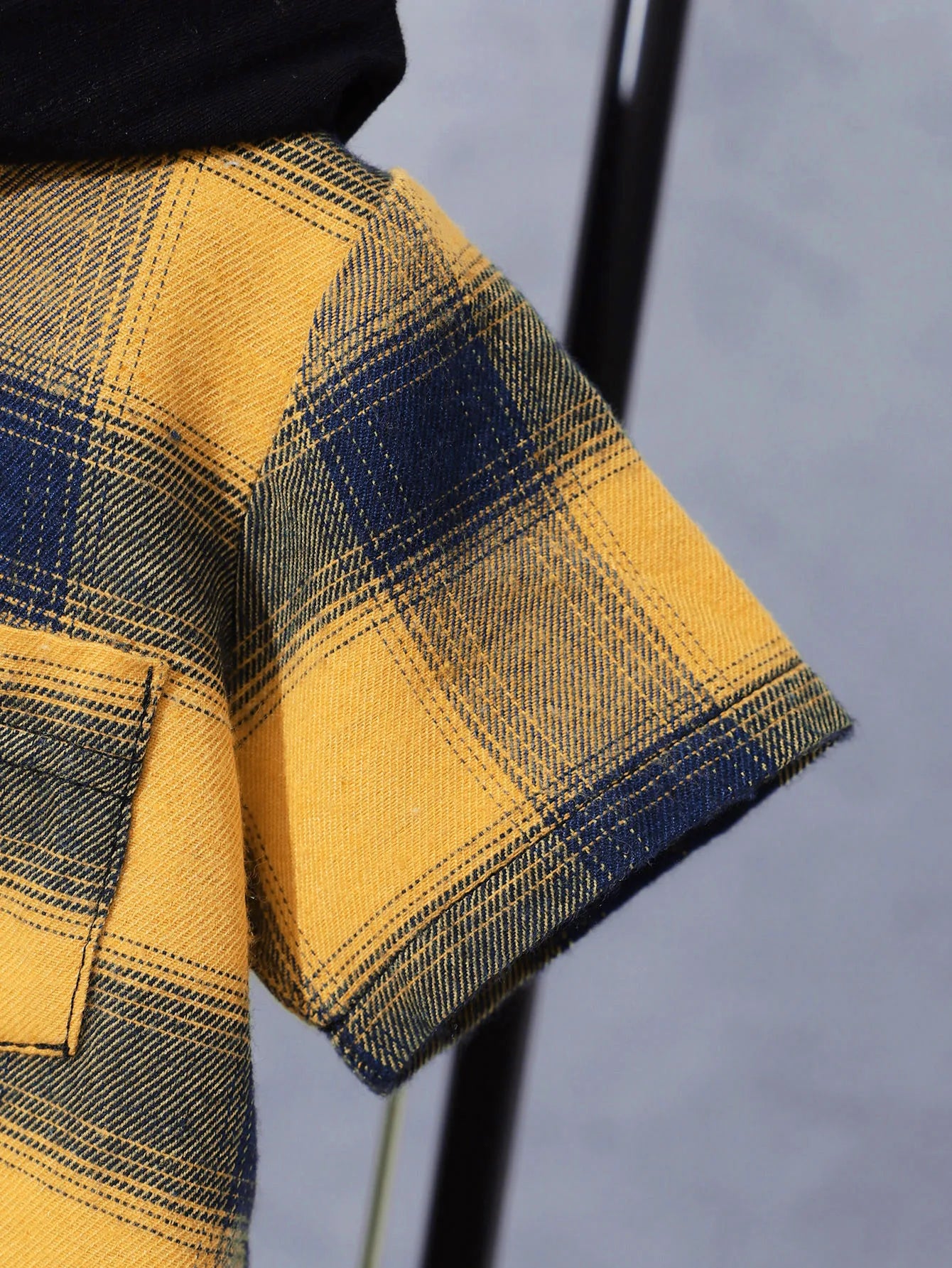 Baby Toddler Yellow Plaid Two-Piece Set | Charming Summer Outfit