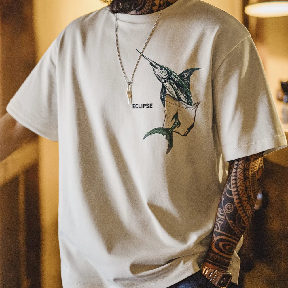 Men's Casual Printed Short Sleeve T-Shirt | Summer Comfort Tee