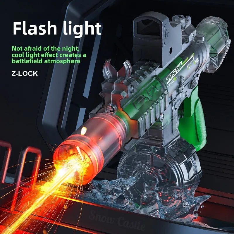 Electric Water Gun Toy | Automatic Sensor Lights & Firing Action
