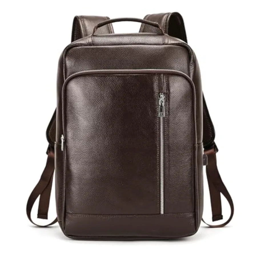 Genuine Leather Backpack for Men | Stylish Laptop Daypack