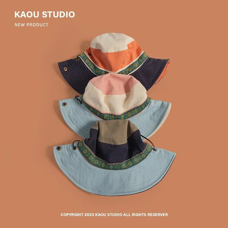 Versatile Parent-Child Sun Bucket Hat | Unisex Outdoor Protection