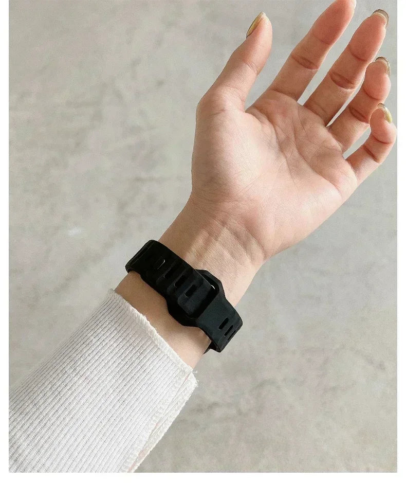 Candy Silicone Case & Strap for All Apple Watch Sizes