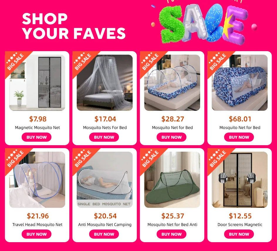 Portable Folding Mosquito Net | Outdoor Insect Protection