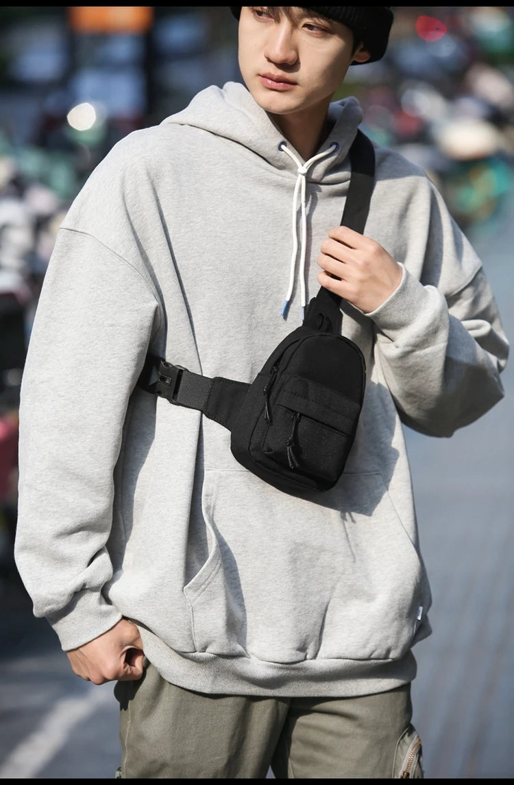 Trendy Mini Chest Bag for Men | Lightweight Casual Crossbody Sling