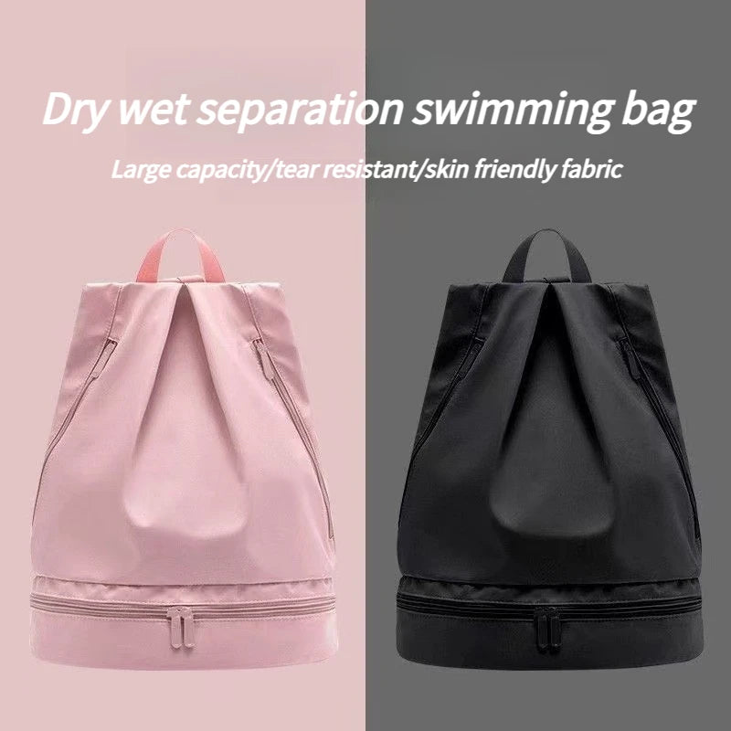 Waterproof Backpack for Swimming & Travel | Dry Wet Separation Bag