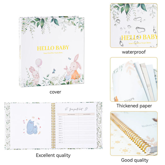 Baby Growth Photo Album | Cherish Your Child's First Year Memories