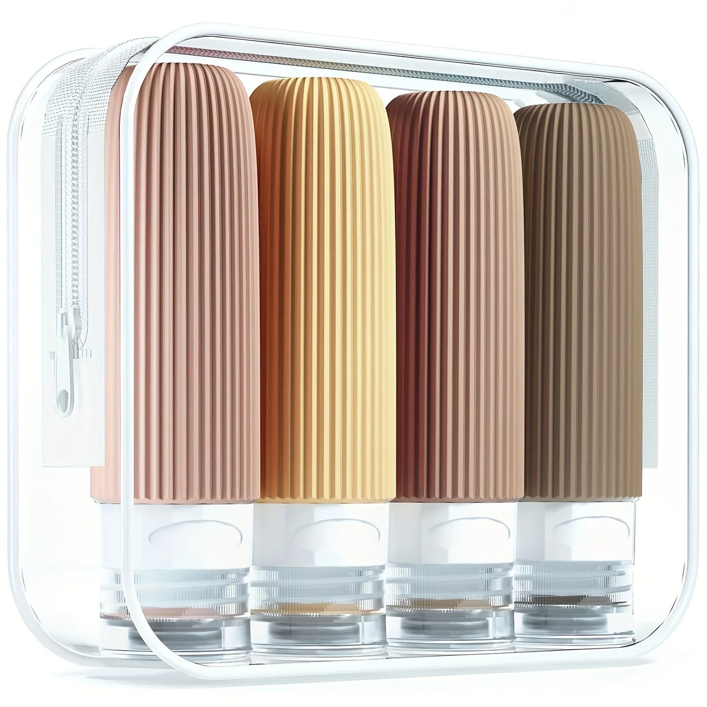 Portable TSA Approved Travel Bottles | Leak-Proof Silicone Containers